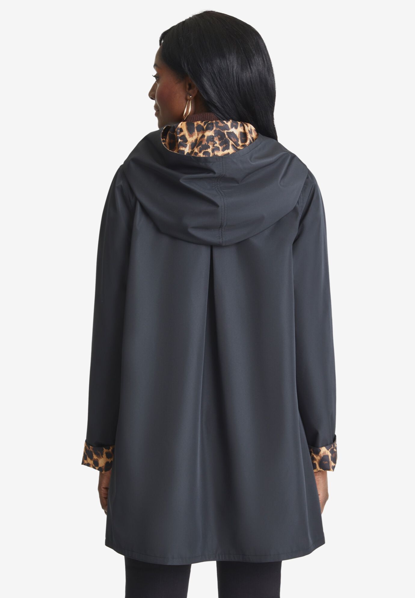 Reversible A Line Raincoat