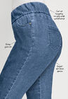 Comfort Waistband Skinny Jeans, , alternate image number null