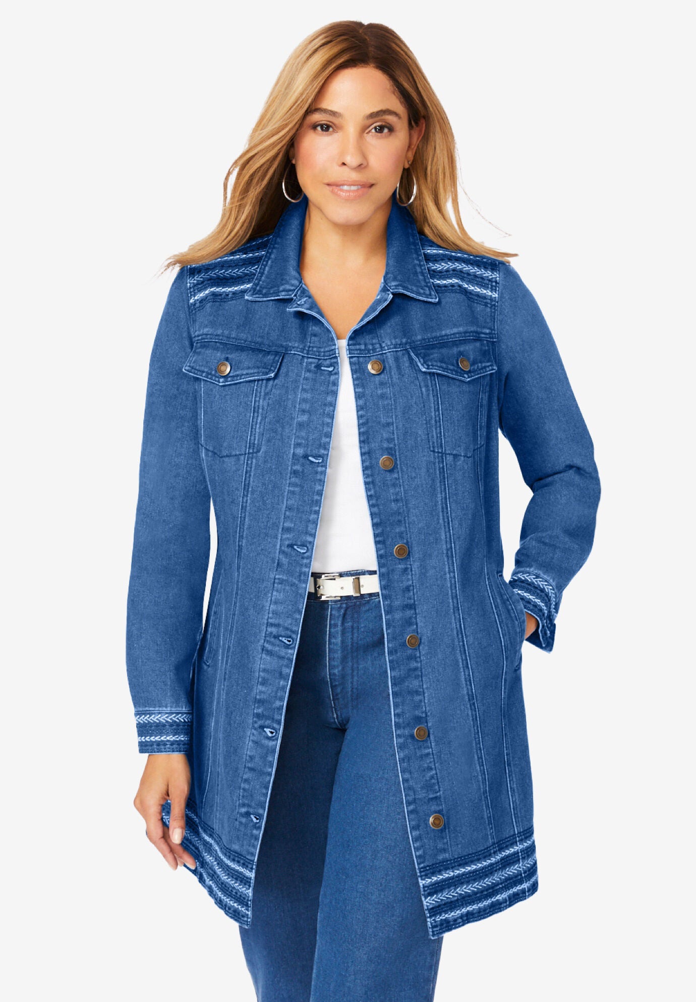 Long Denim Jacket