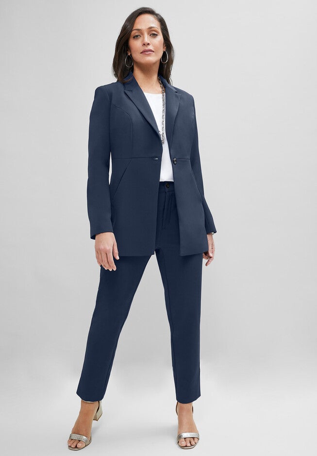 Bi-Stretch Slim Straight Pant, , alternate image number 3