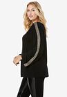 Boatneck Shimmer Tunic, , alternate image number null