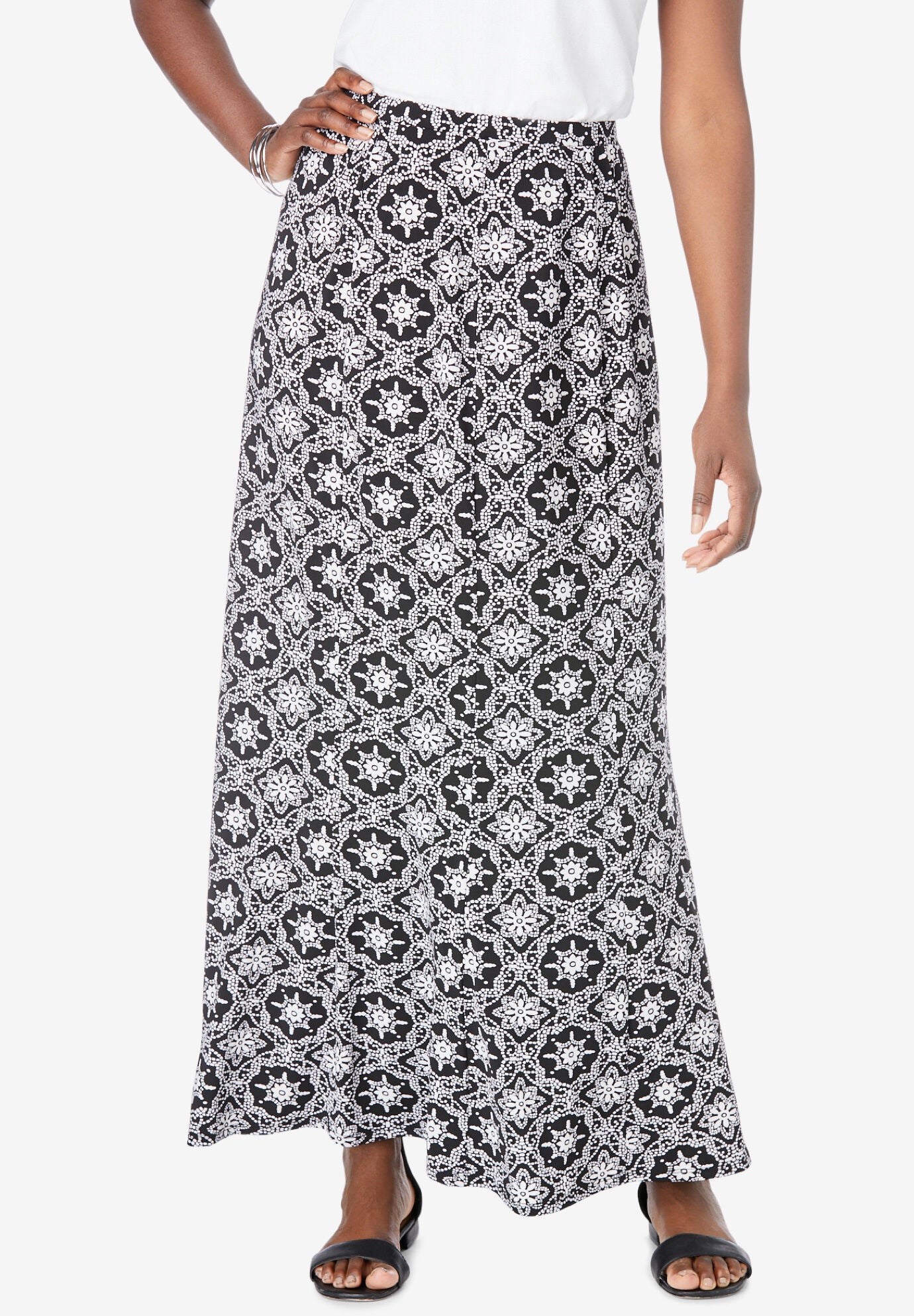 Travel knit maxi skirt Clearance