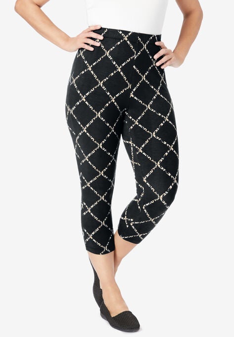 Everyday Capri Legging, BLACK ANIMAL PANE, hi-res image number null