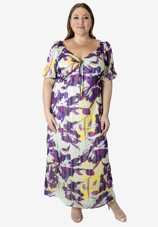 Sweetheart Maxi Dress, LAVENDER, hi-res image number null