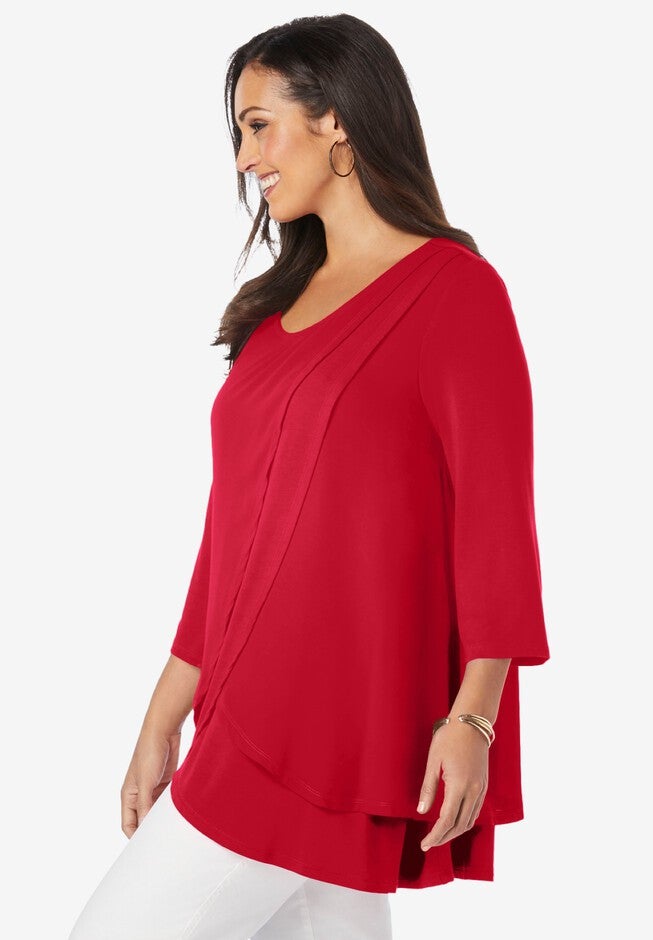 Double Layer Tunic, , alternate image number null
