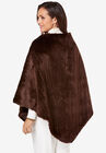 Faux Fur Poncho, , on-hover image number null