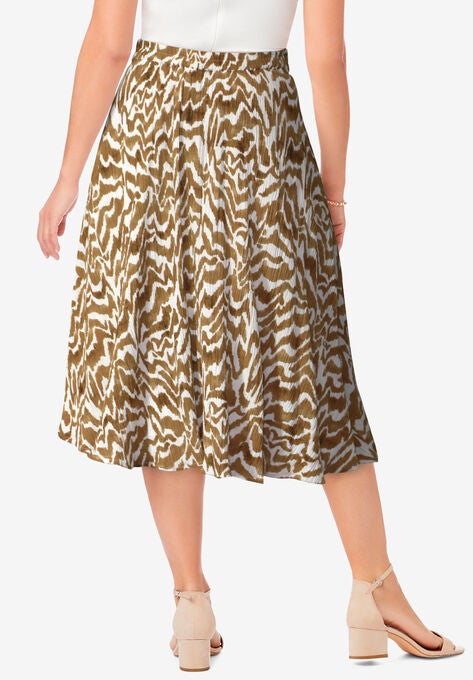 Button-Front Midi Skirt, , on-hover image number null