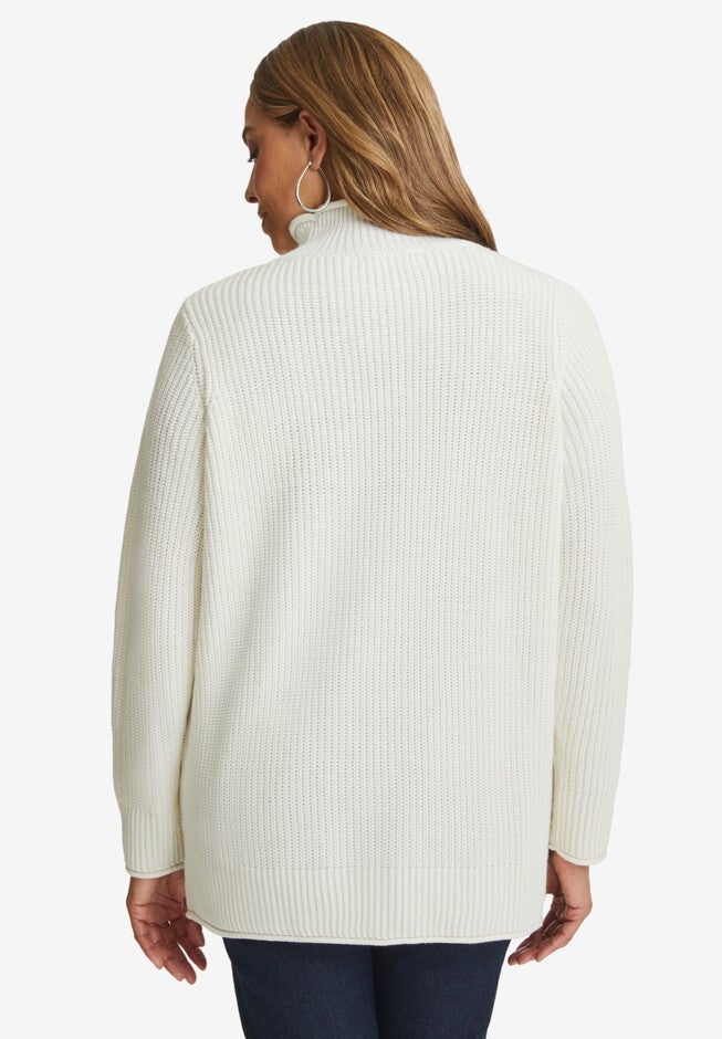 Rollneck Shaker Sweater, , on-hover image number 1