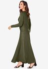 Dolman Sleeve Skirt Set, , alternate image number null