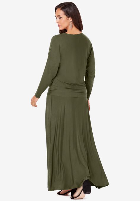 Dolman Sleeve Skirt Set, , on-hover image number null