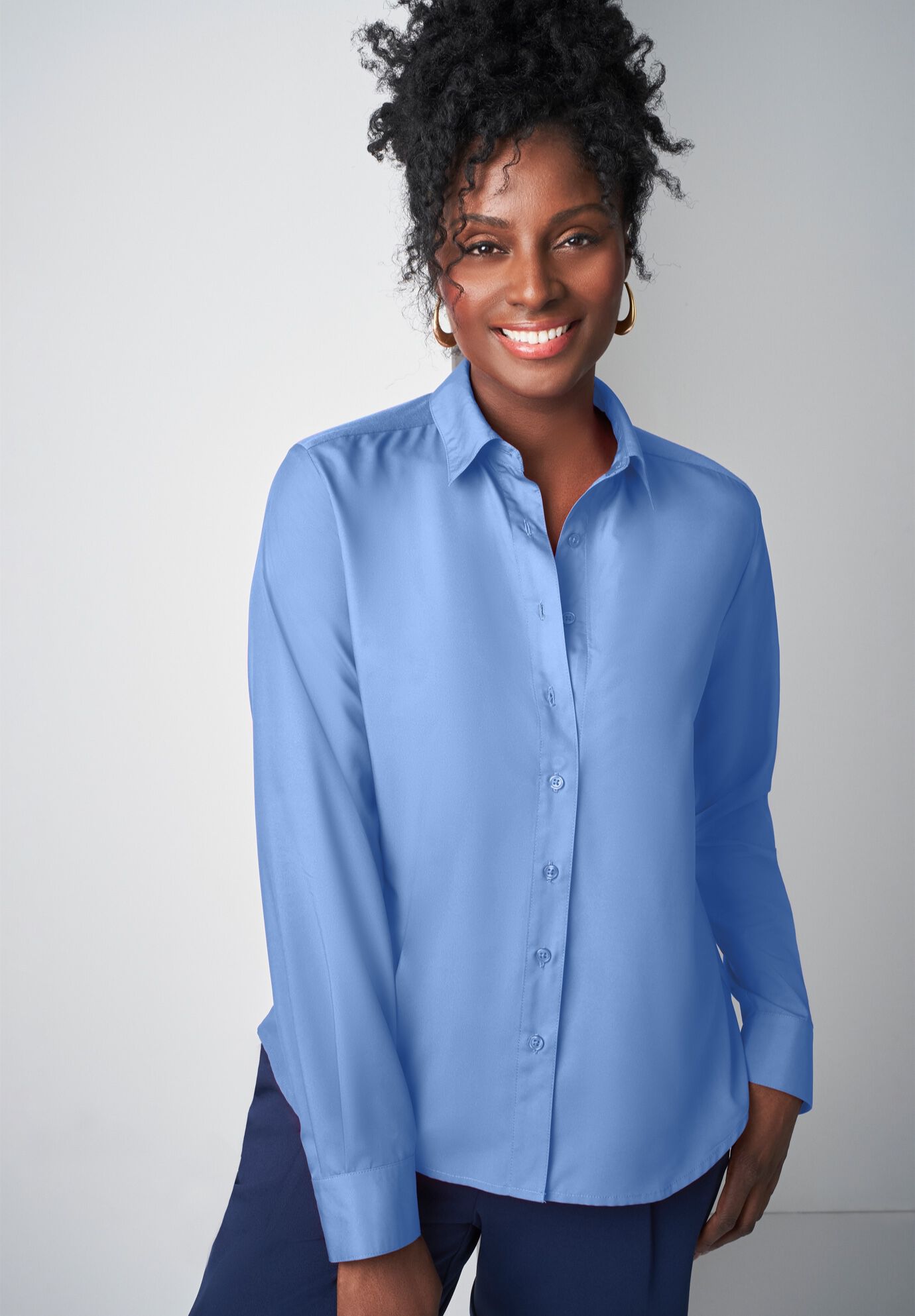 Mixed Media Shirt, , on-hover image number 1