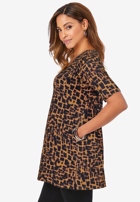 Square Neck Tunic, , alternate image number null