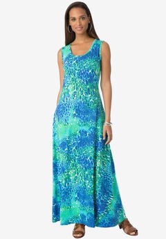 Flared Tank Dress