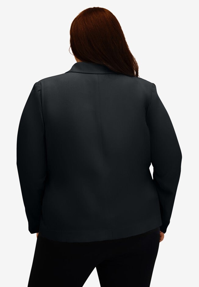 Crepe Blazer, , on-hover image number null