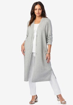 Fine Gauge Duster Cardigan