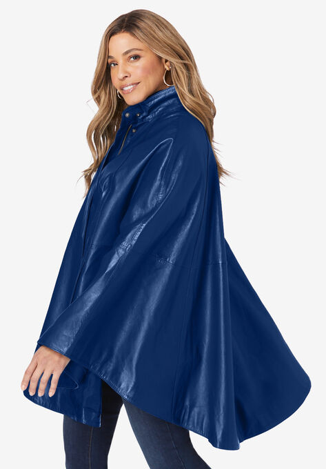 Leather Poncho, , alternate image number null