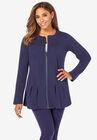 Peplum Jacket, NAVY, hi-res image number null