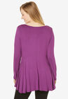 Flared Hi-Low Tunic, , on-hover image number null