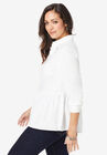 Peplum Blouse, , alternate image number null