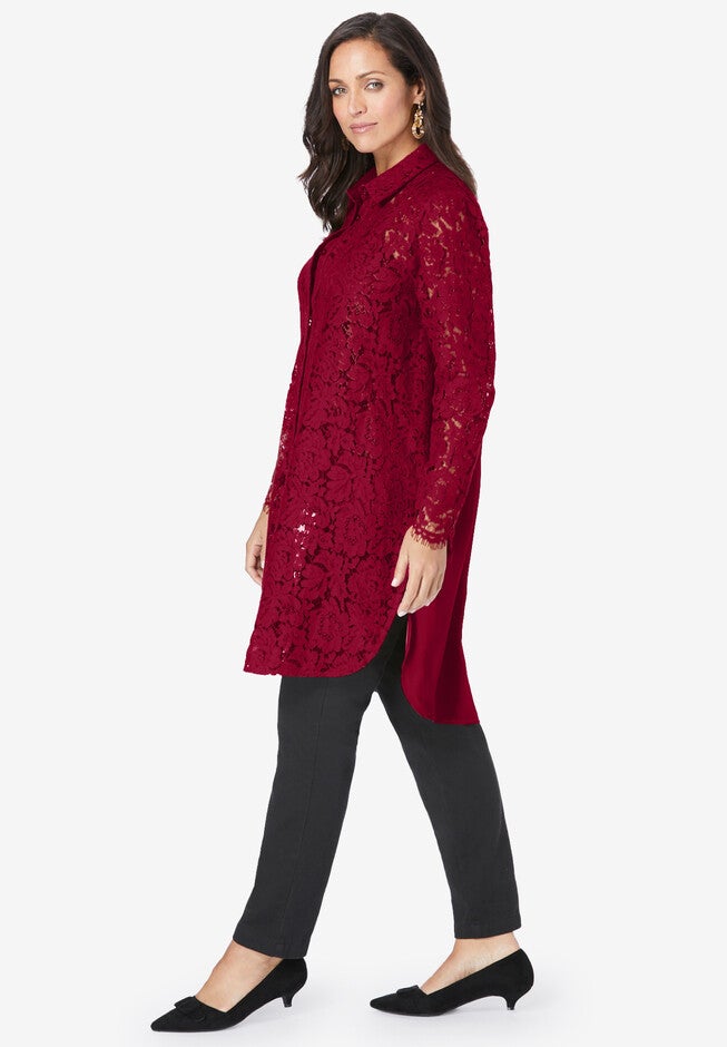 Lace Mega Tunic, , alternate image number null