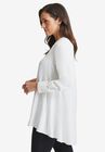 Hi-Low Crepe Tunic, , alternate image number null