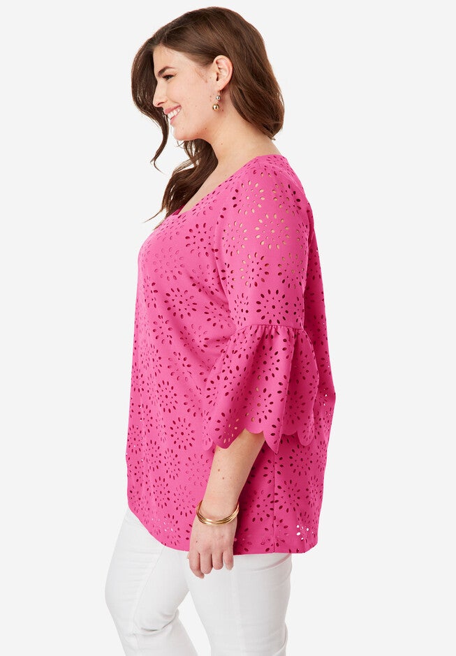 Laser Cut Tunic, , alternate image number null