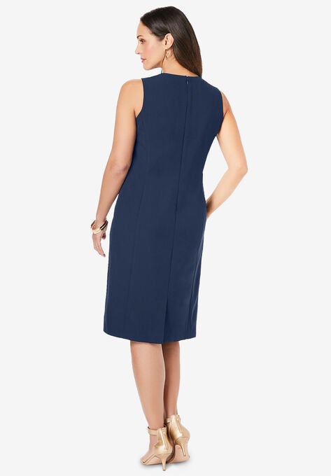 Bi-Stretch Sheath Dress, , on-hover image number null