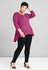 Flared Hi-Low Tunic, , alternate image number null