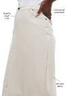 True Fit Denim Skirt, , alternate image number null