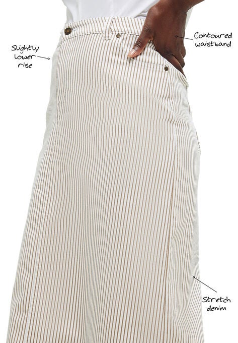 True Fit Denim Skirt, , alternate image number null