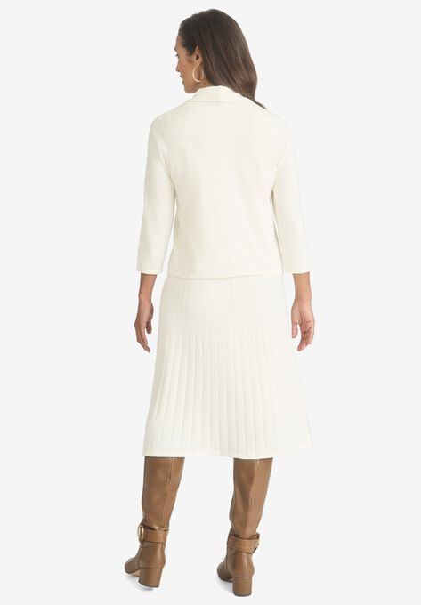 Sweater Jacket Dress, , on-hover image number null