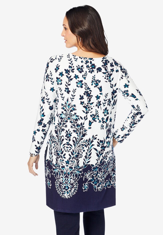 Side-Slit Tunic, , on-hover image number null