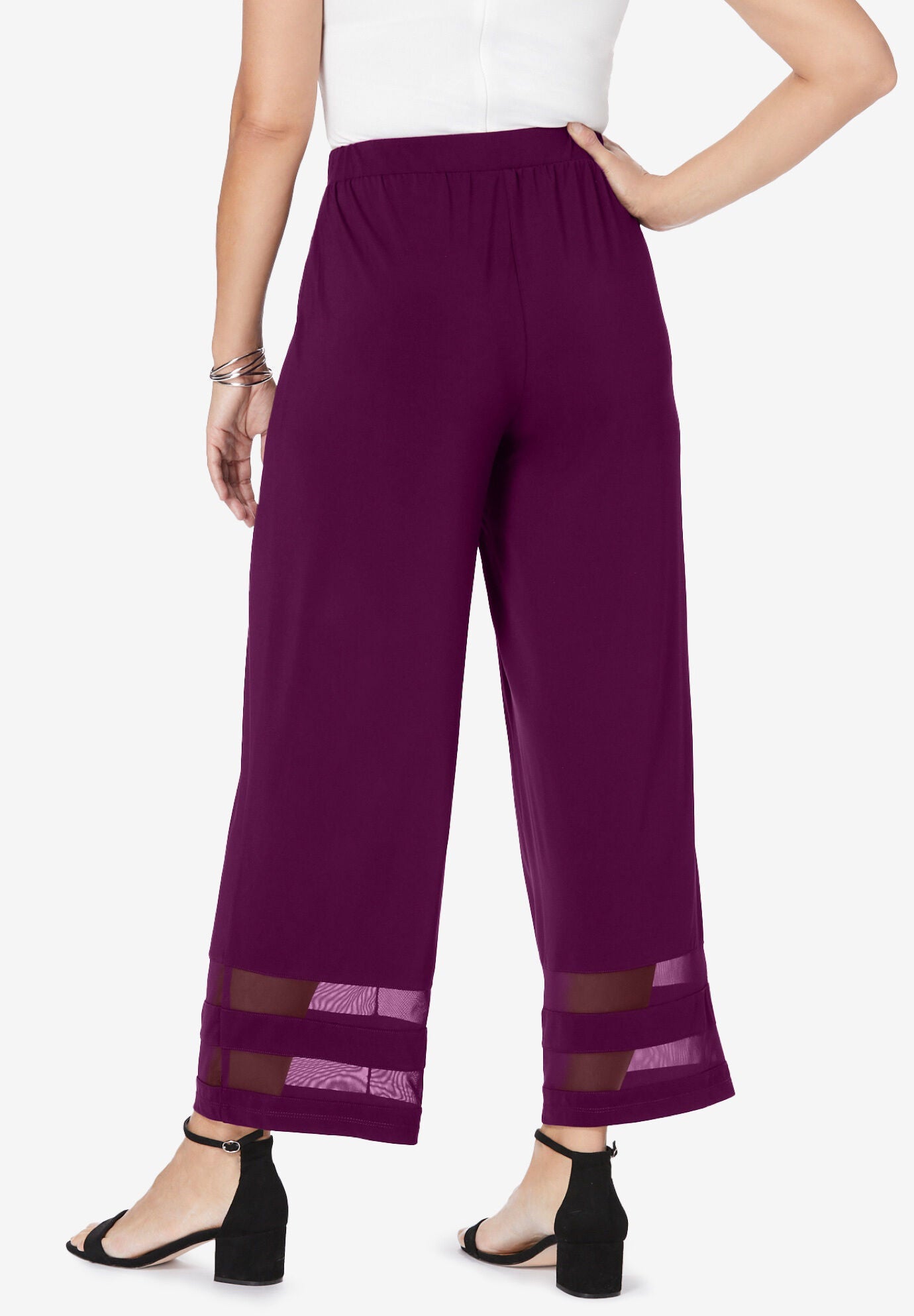 Knit Illusion Pant, , on-hover image number 1