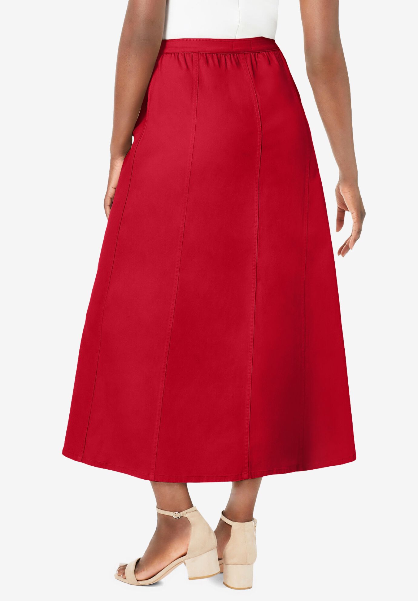 Jegging store denim skirt
