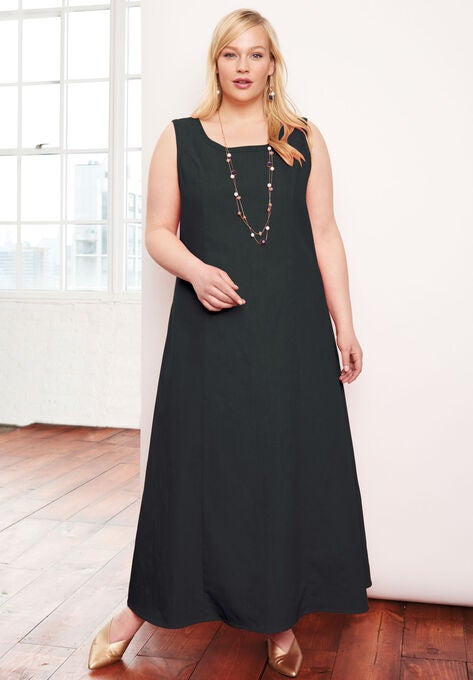 Denim Maxi Dress Plus Sizecasual Dresses Fullbeauty