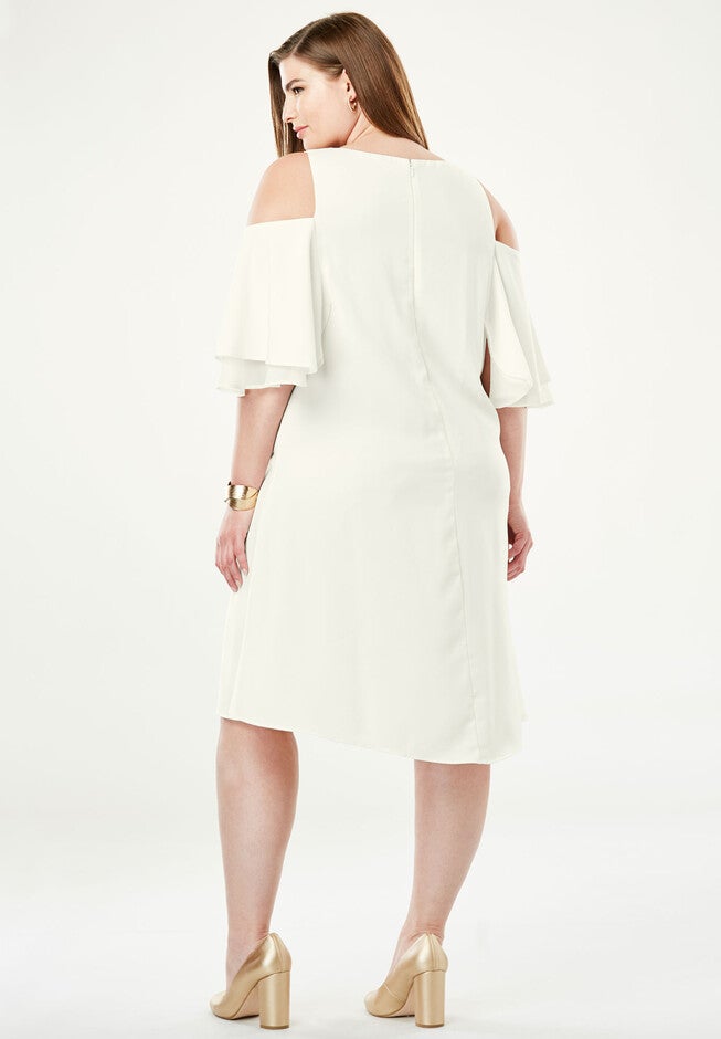 Cold Shoulder Dress, , on-hover image number null