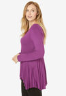 Flared Hi-Low Tunic, , alternate image number null