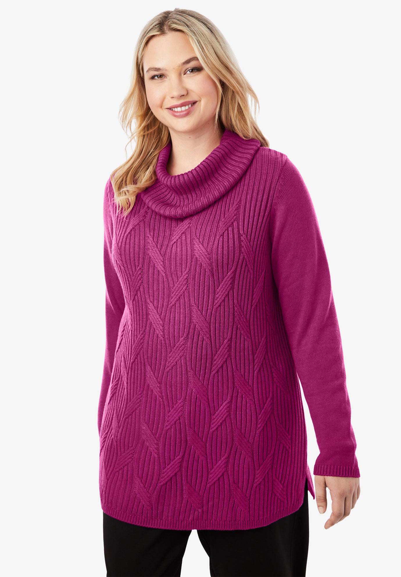Cotton cowl neck hotsell sweater