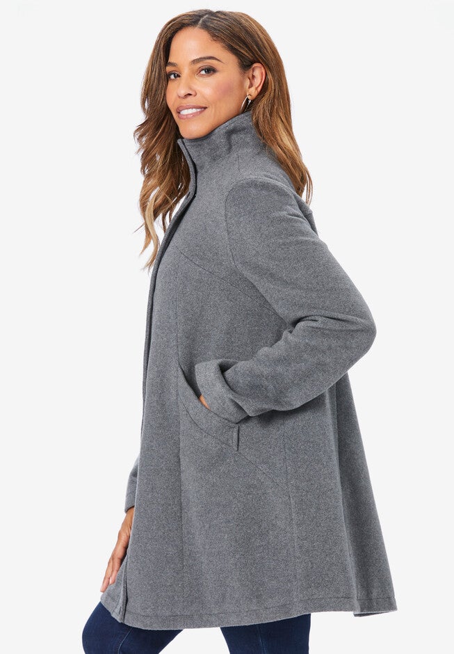 A-Line Coat, , alternate image number 2