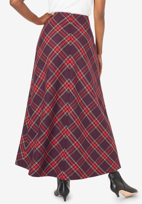 Wool-Blend Maxi Skirt, , on-hover image number null