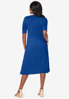 Pleated Tunic Dress, , on-hover image number null