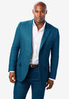KS Island™ Linen Blend Two-Button Suit Jacket, NAVY, hi-res image number null