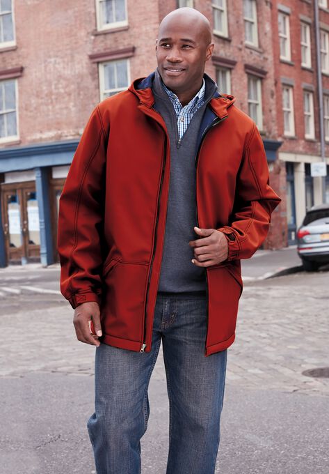 Fleece-Lined Rain Coat, , alternate image number null