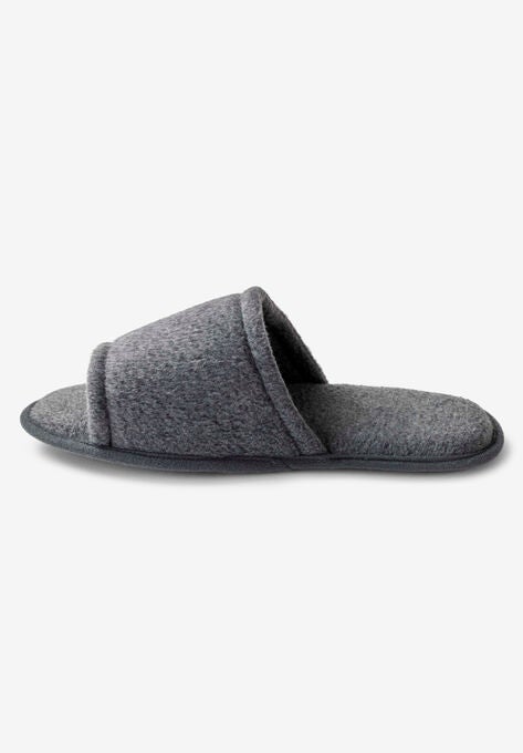 Fleece lined slide slipper, , alternate image number null