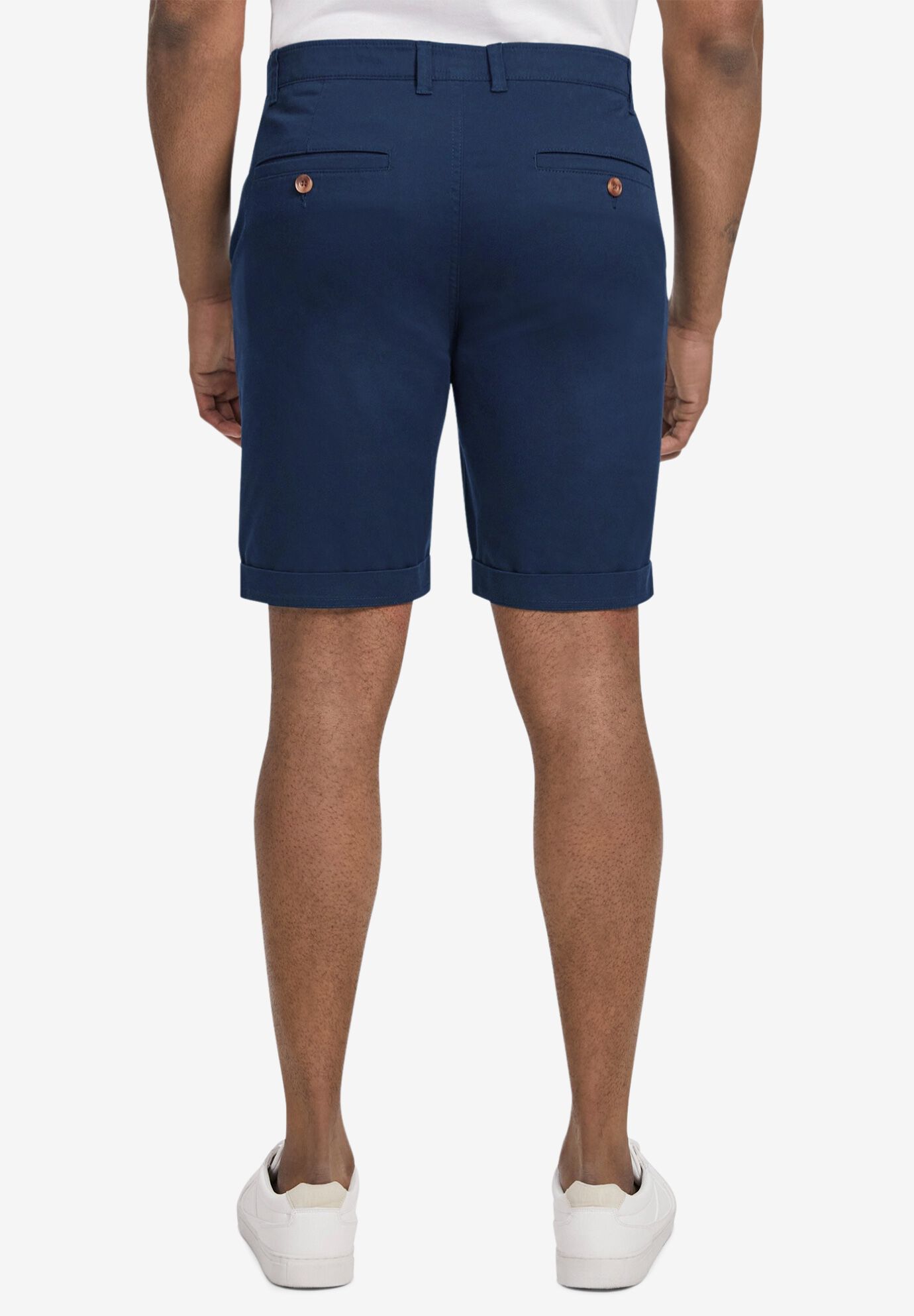 Gibson Stretch Chino Shorts, NAVY, on-hover image number 1