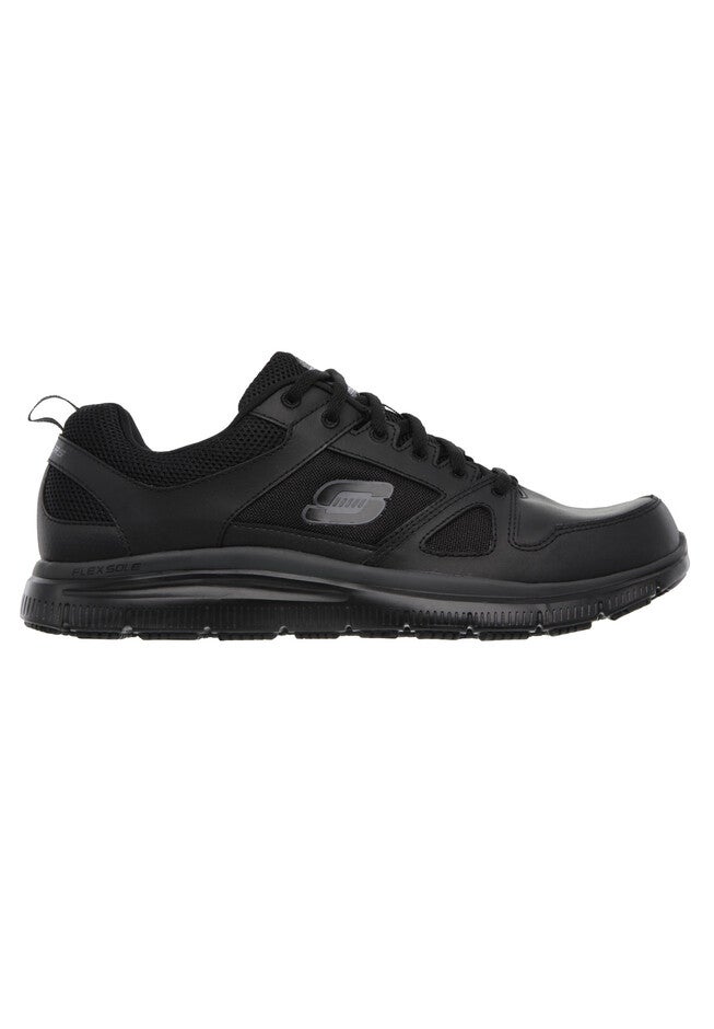 Work Relaxed Fit Flex Advantage Slip-Resistant Sneaker by Skechers®, , alternate image number null