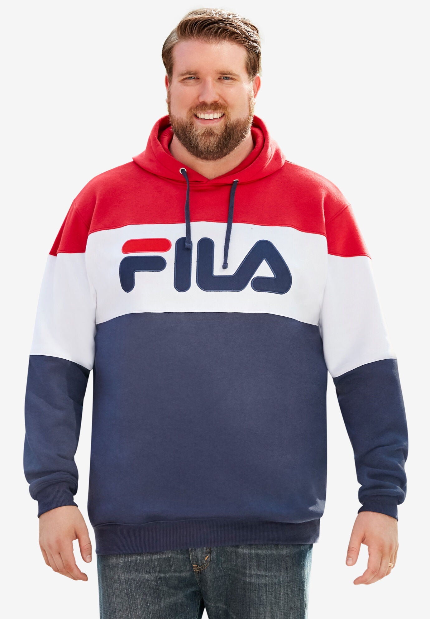 Fila cheap colorblock hoodie