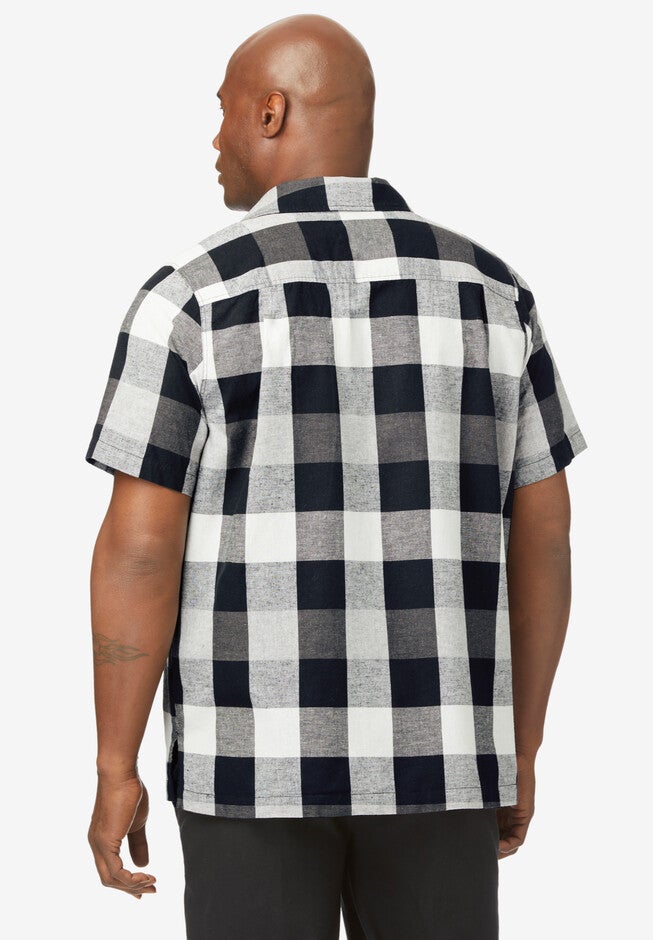 Hemp short sleeve button down, , on-hover image number 1