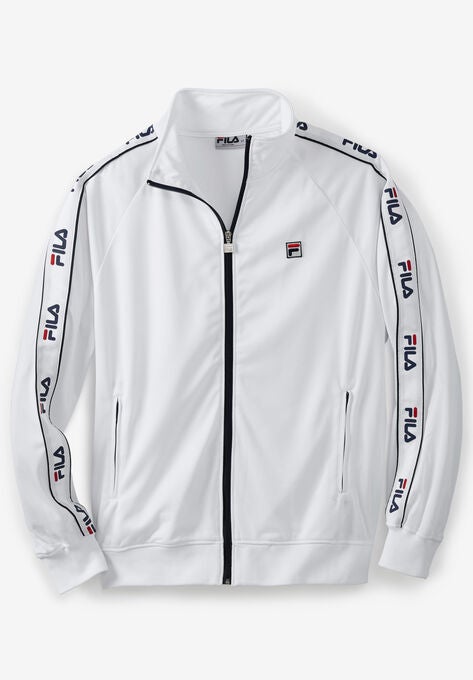 Fila Taped Logo Track Jacket Big And Tallouterwear Fullbeauty