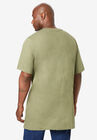 Boulder Creek® Heavyweight Longer-Length Pocket Crewneck T-Shirt, , on-hover image number null